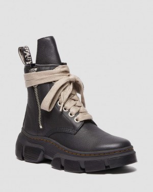 Dr Martens 1460 Rick Owens DMXL Leather Støvletter Dame Svarte | 13054-ALNB