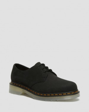 Dr Martens 1461 Iced II Buttersoft Leather Oxford Sko Dame Svarte | 06897-TQSK