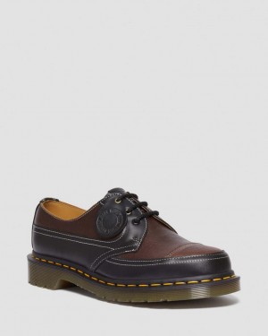 Dr Martens 1461 Made in England Deadstock Leather Oxford Sko Dame Multicolor | 57640-OCYN