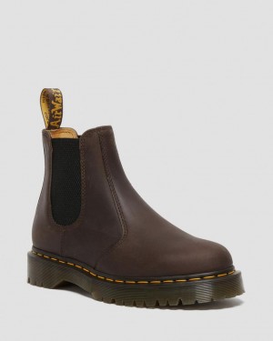 Dr Martens 2976 Bex Crazy Horse Støvletter Herre Mørke Brune | 94052-AEBW