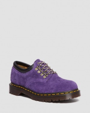 Dr Martens 8053 Ben Suede Fritidssko Dame Lilla | 58037-GZTX