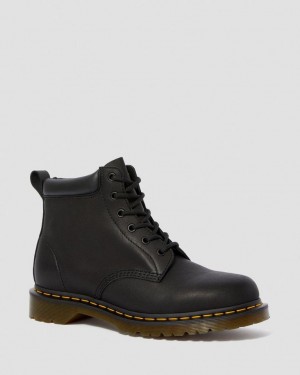 Dr Martens 939 Ben Boot Leather Støvletter Dame Svarte | 40381-GLNT