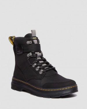 Dr Martens Combs Tech II Fleece-Lined Støvletter Herre Svarte | 97521-CGDK