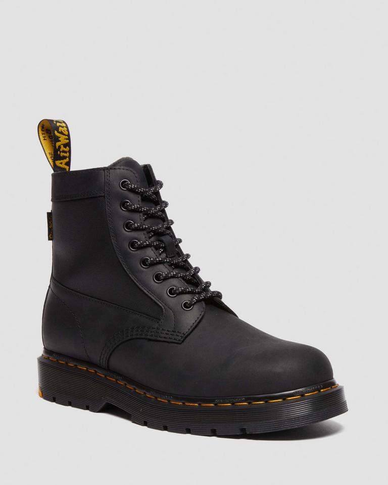 Dr Martens 1460 Trinity Wintergrip Waterproof Vinterstøvler Dame Svarte | 58670-FOCN