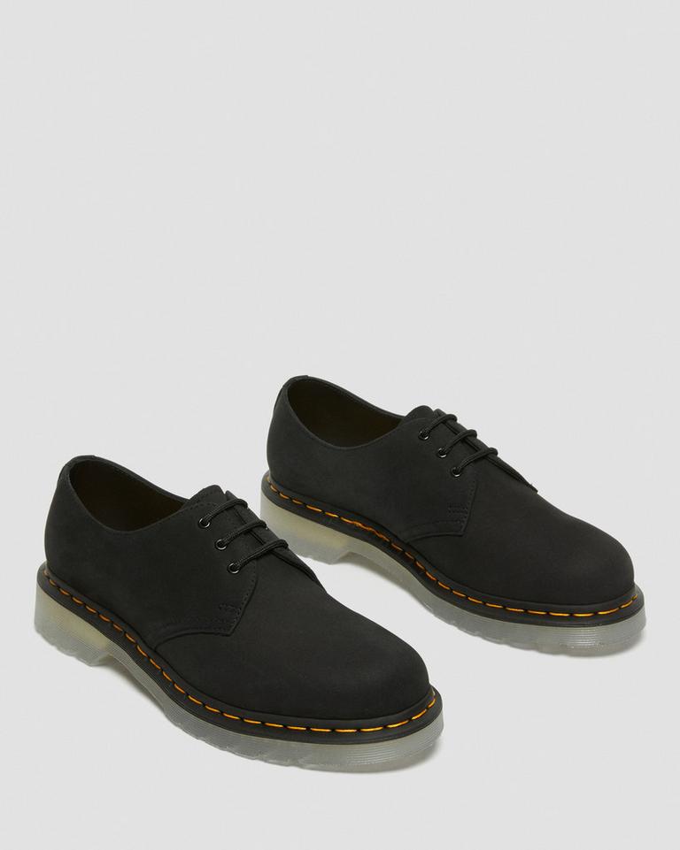 Dr Martens 1461 Iced II Buttersoft Leather Oxford Sko Dame Svarte | 06897-TQSK