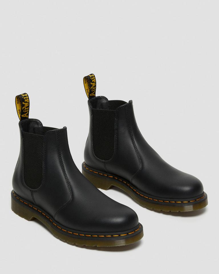 Dr Martens 2976 Nappa Leather Chelsea Støvler Dame Svarte | 76210-NITJ