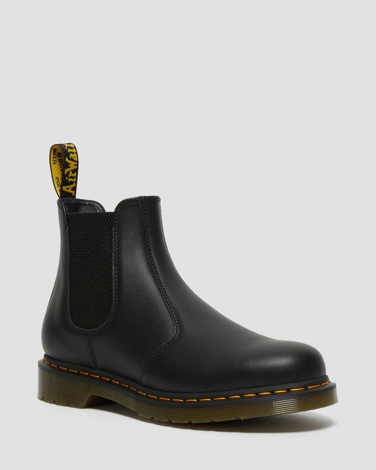 Dr Martens 2976 Nappa Leather Chelsea Støvler Dame Svarte | 76210-NITJ