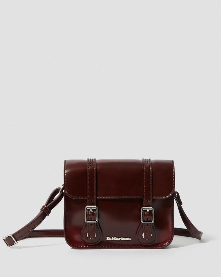 Dr Martens 7 Inch Vegan Crossbody Veske Rosa Rød | 20758-UFHX