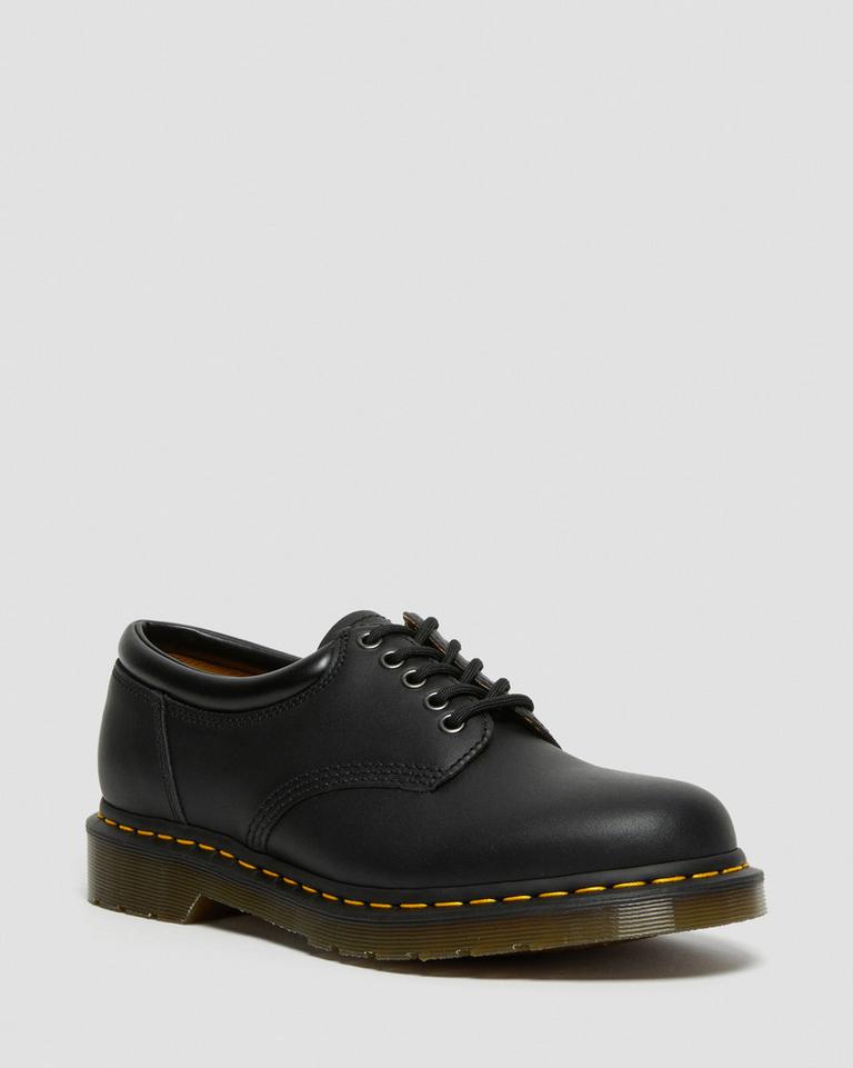 Dr Martens 8053 Nappa Leather Fritidssko Dame Svarte | 13867-BXOA