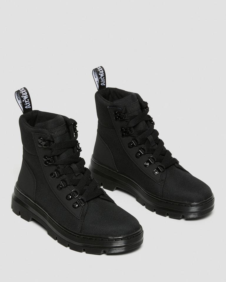 Dr Martens Combs Poly Fritidsstøvler Dame Svarte | 46927-WXNL