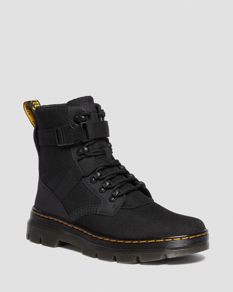 Dr Martens Combs Tech II Extra Tough Utility Fritidsstøvler Dame Svarte | 03271-IXQT