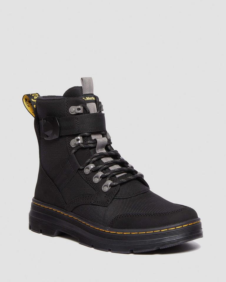 Dr Martens Combs Tech II Fleece-Lined Fritidsstøvler Dame Svarte | 85934-GPZM