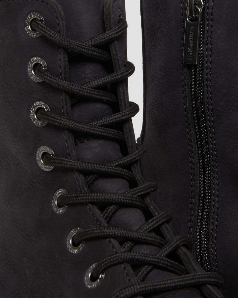 Dr Martens Jadon III Boot Tumbled Nubuck Støvletter Dame Grå | 51978-AZIR