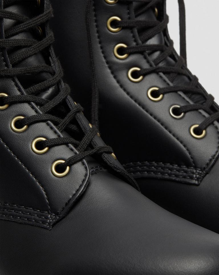 Dr Martens Vegan 1460 Felix Støvletter Dame Svarte | 43806-FZSD