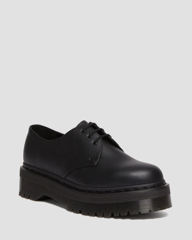 Dr Martens Vegan 1461 Mono Felix Snøresko Herre Svarte | 86520-BIPQ