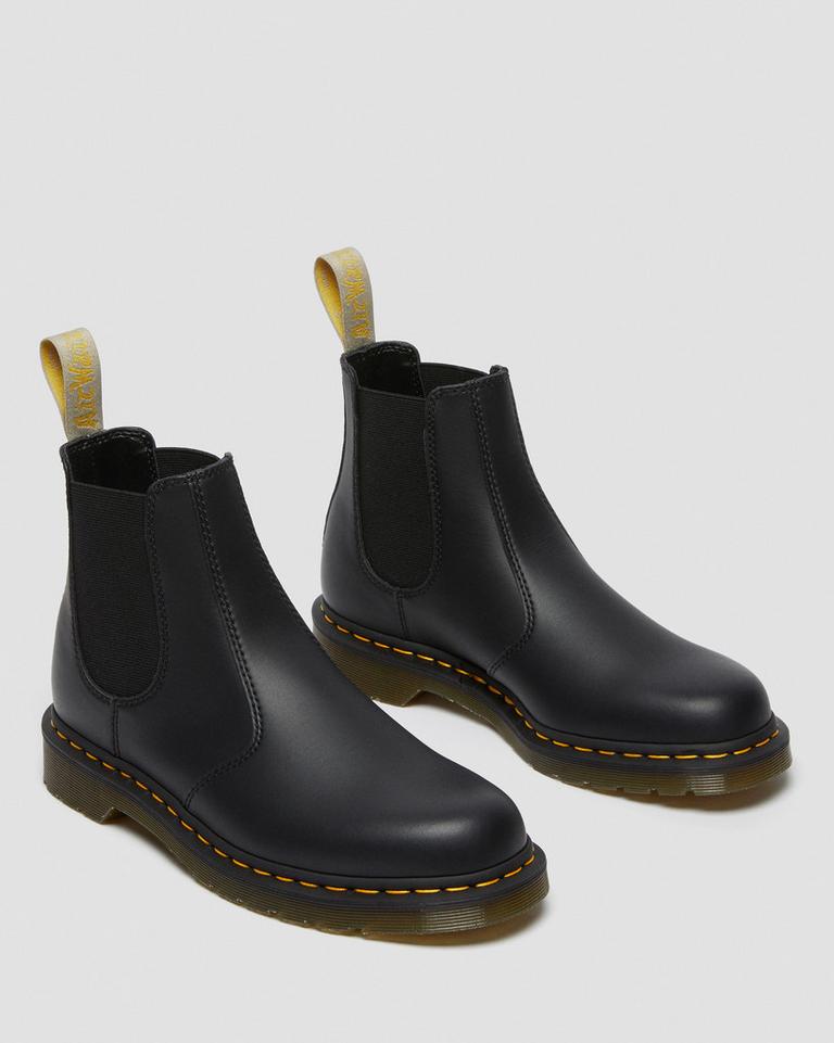 Dr Martens Vegan 2976 Felix Chelsea Støvler Dame Svarte | 58796-YUEF