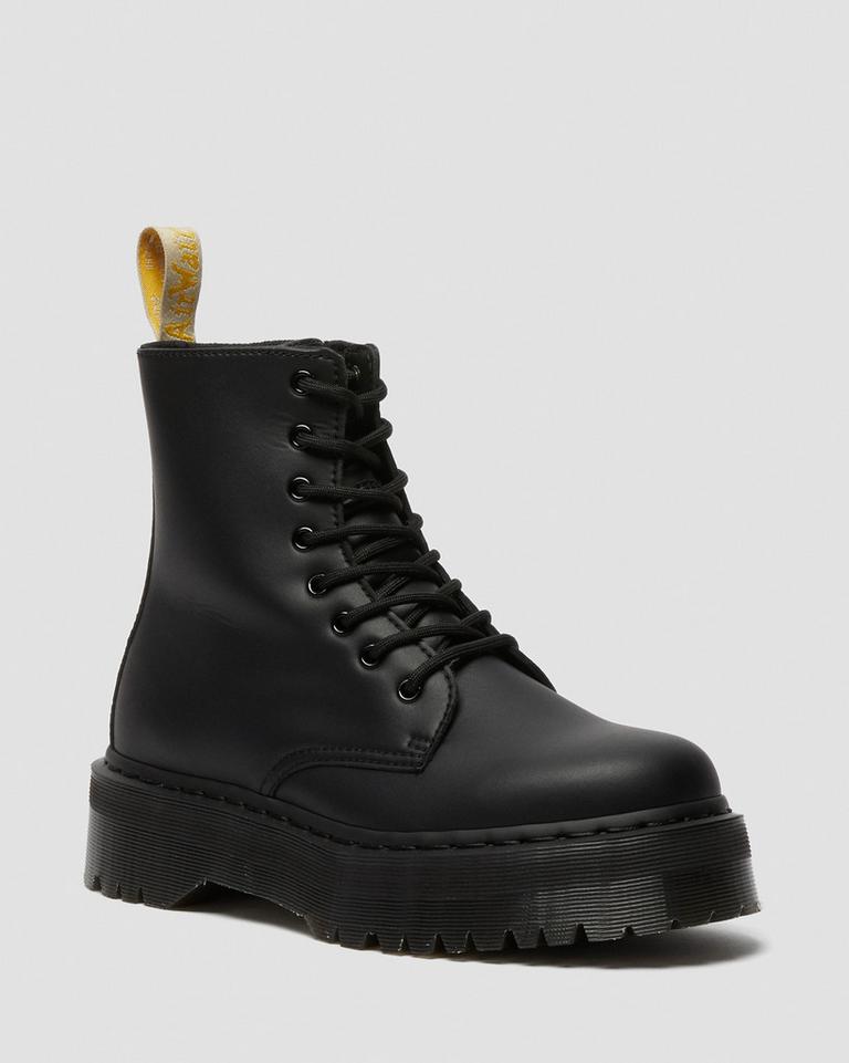 Dr Martens Vegan Jadon II Boot Mono Støvletter Dame Svarte | 62139-FJMU